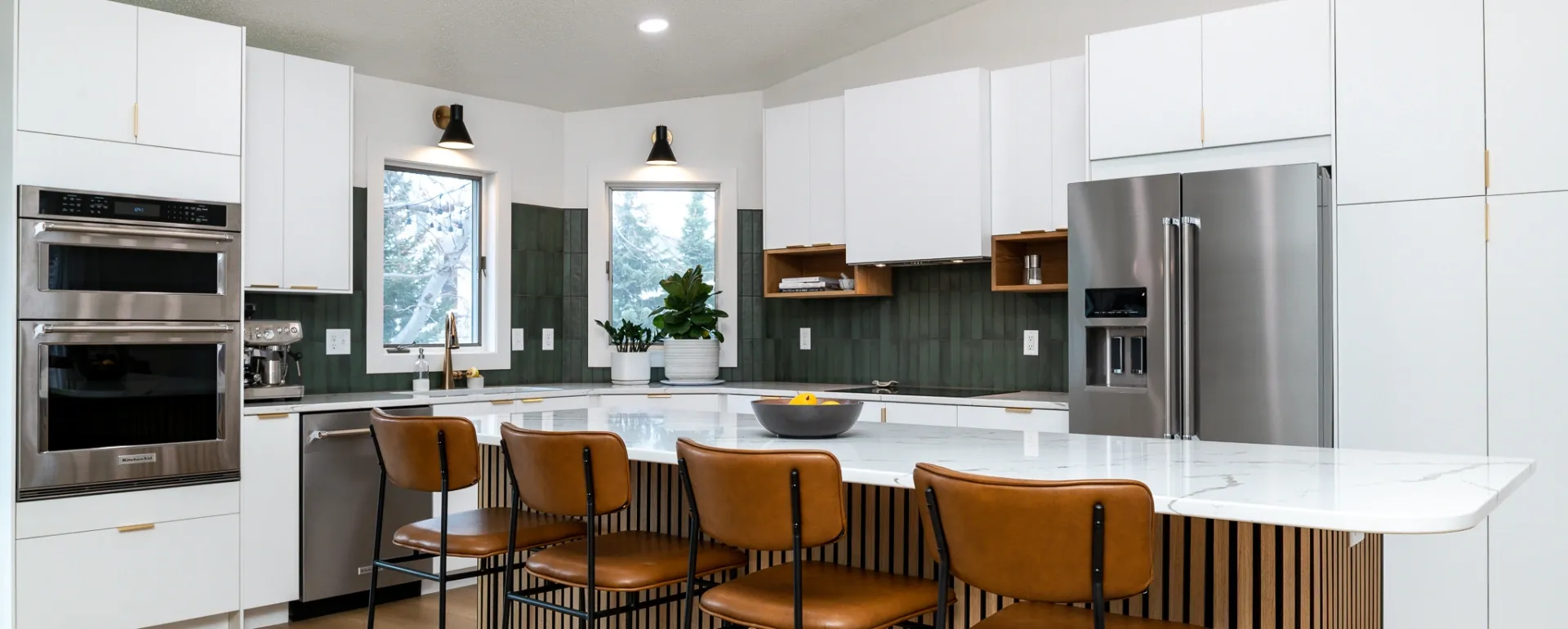Previous kitchen before remodel