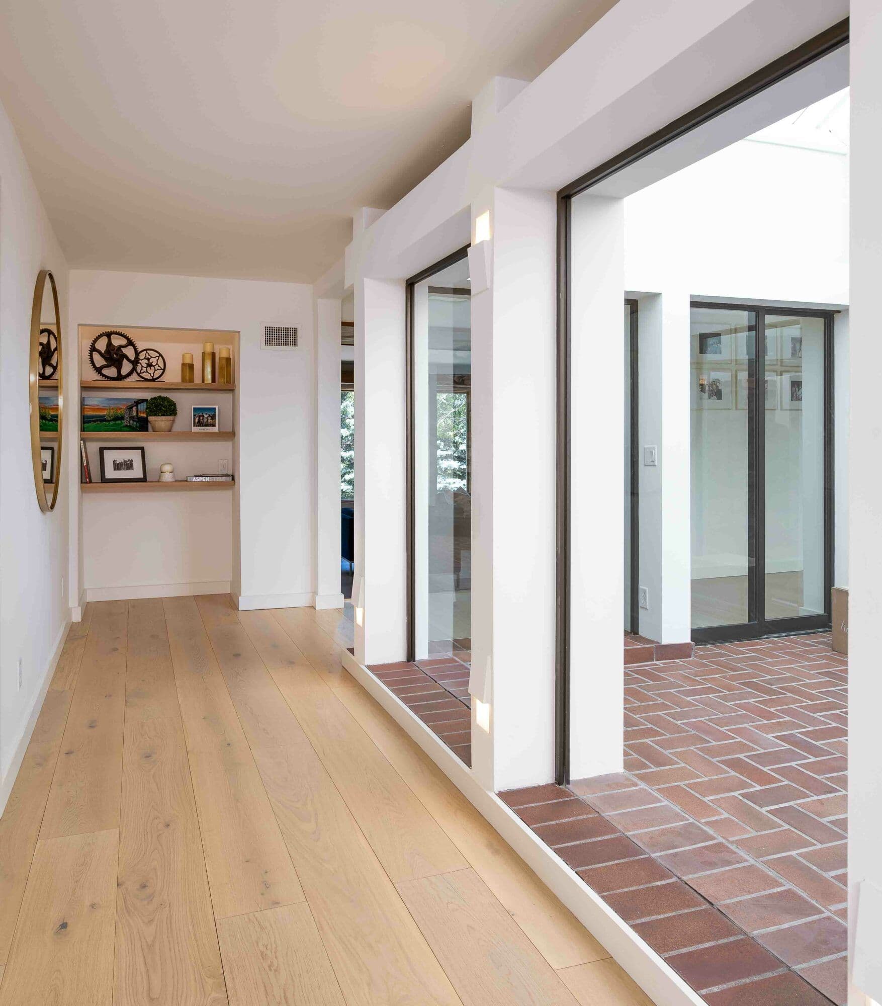 remodeled daylight room