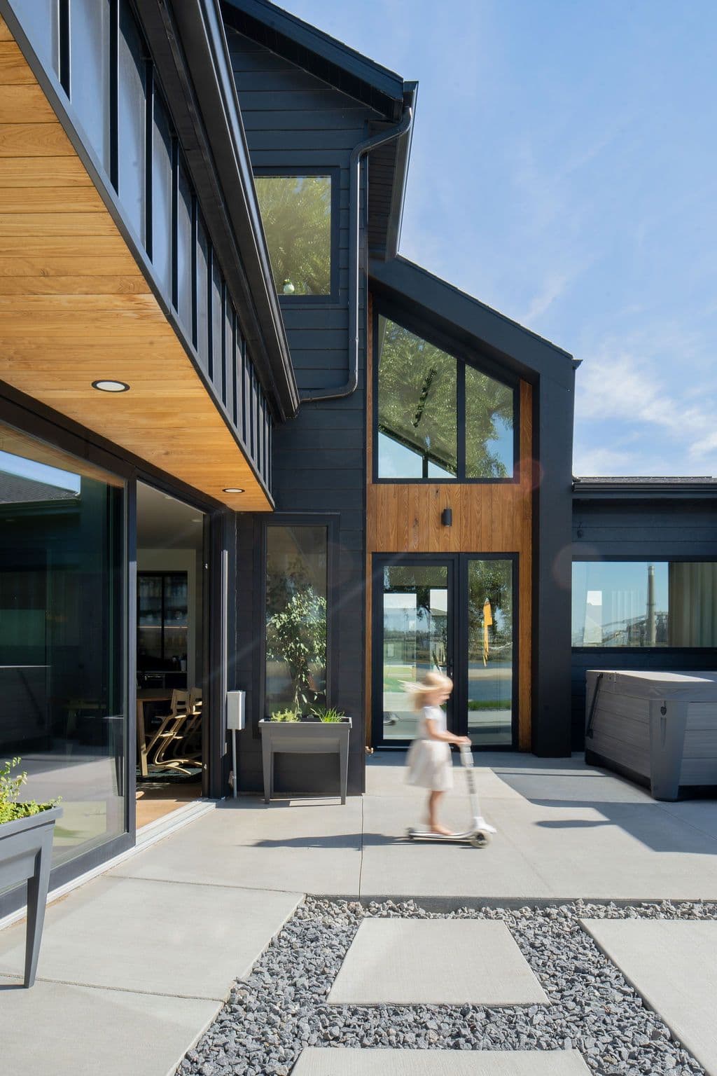 custom and spacious patio