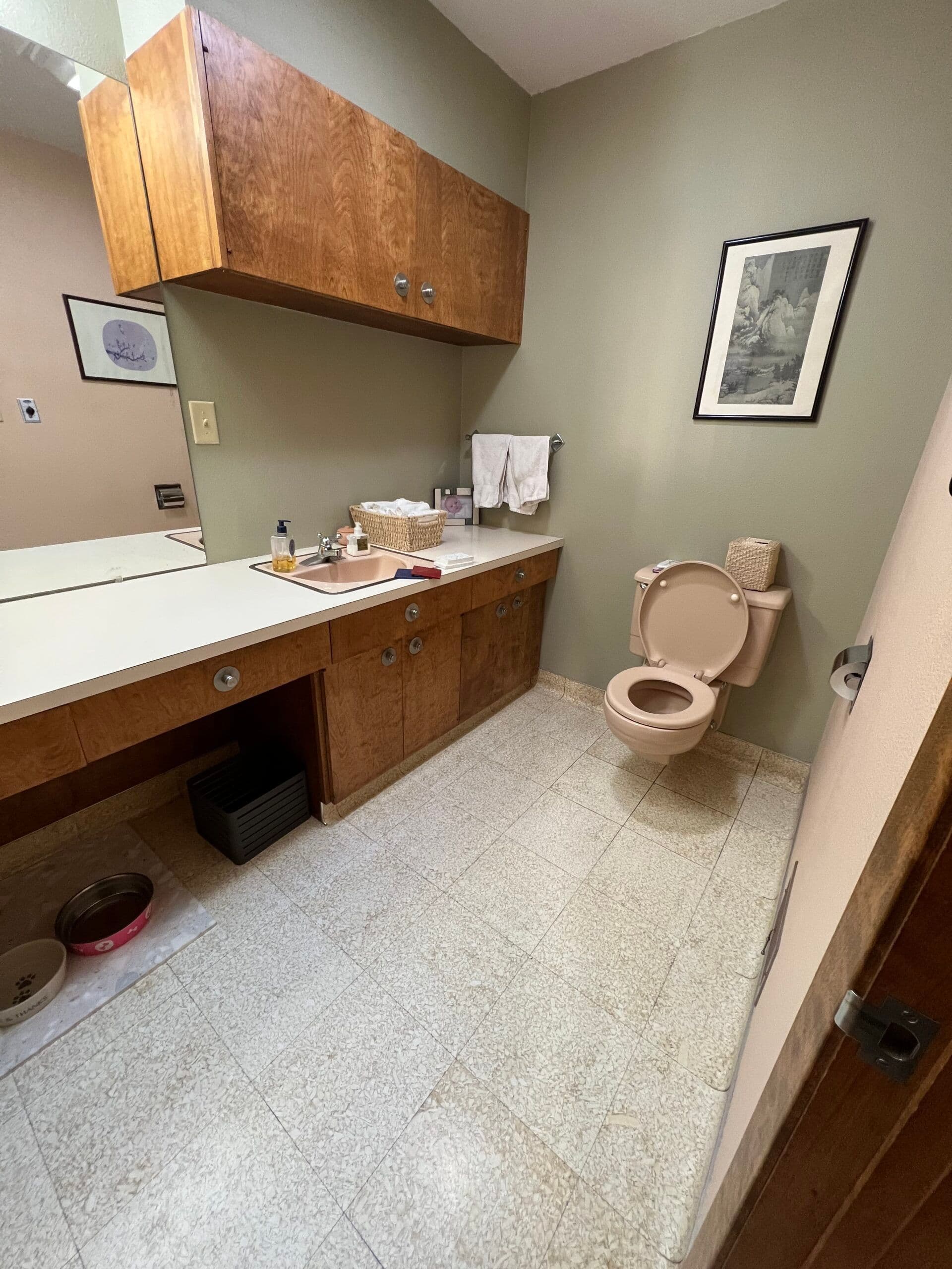 Previous kitchen before remodel
