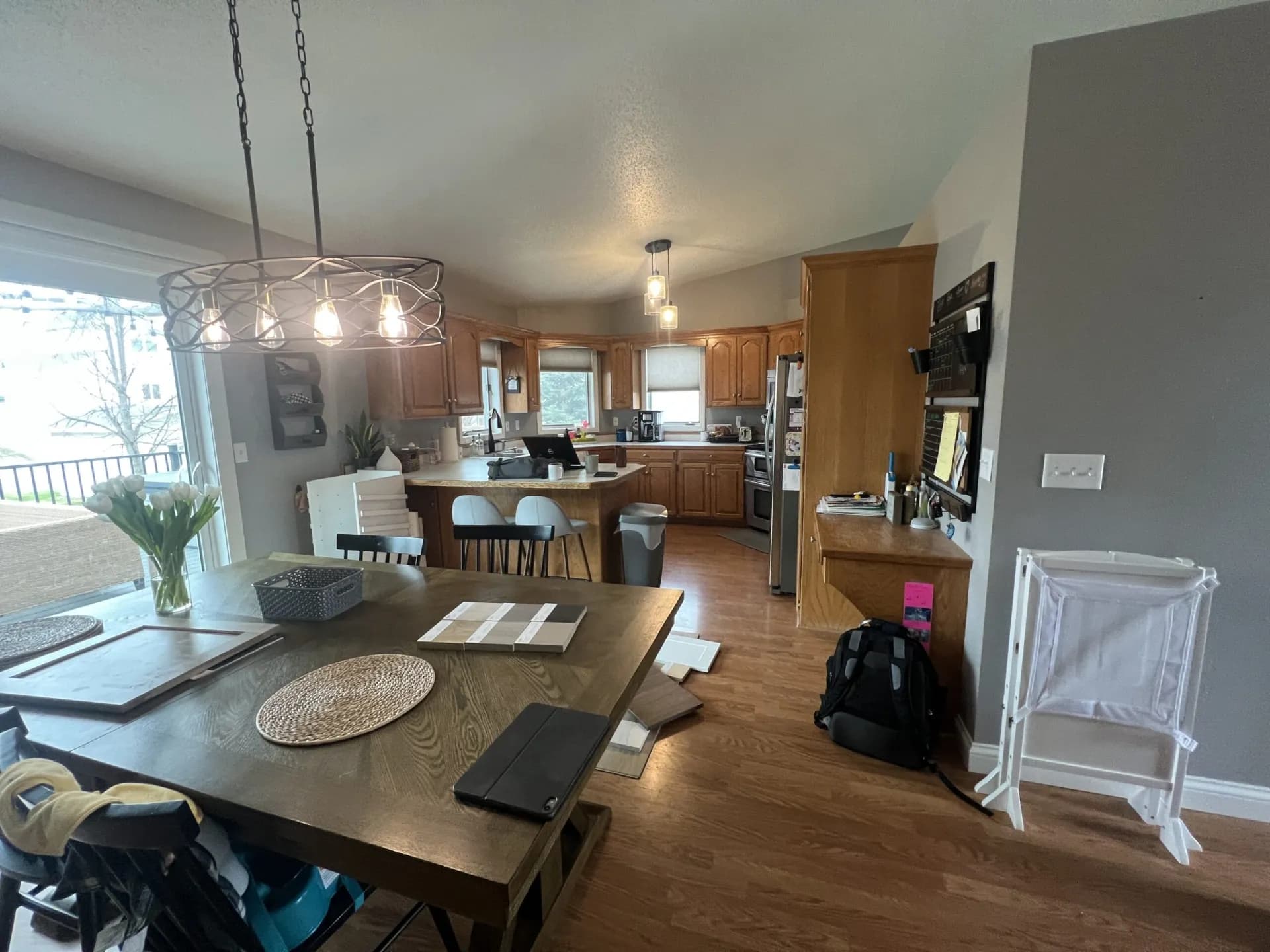 Previous kitchen before remodel