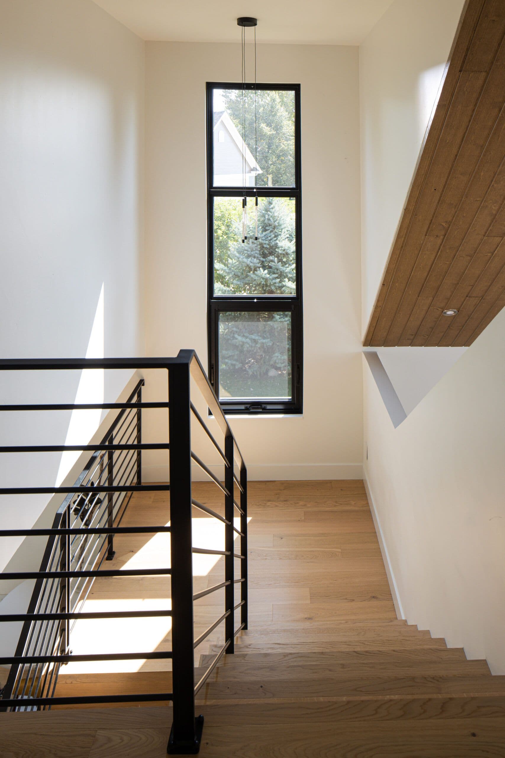 new staircase looking down