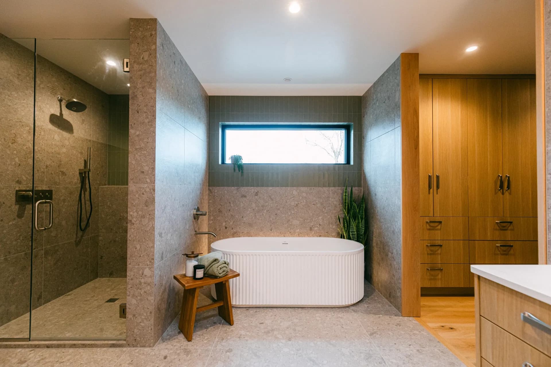 newly remodeled bathroom
